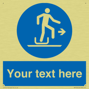 Custom Alighting from a toboggan to the right